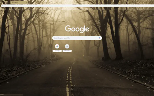 Foggy forest road from Chrome web store to be run with OffiDocs Chromium online Foggy forest road from Chrome web store to be run with OffiDocs Chromium online