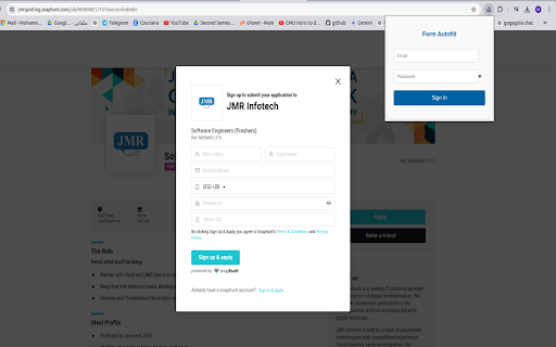 Form Autofill Extension from Chrome web store to be run with OffiDocs Chromium online Form Autofill Extension from Chrome web store to be run with OffiDocs Chromium online