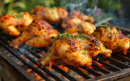 Fragrant grilled chicken thigh from Chrome web store to be run with OffiDocs Chromium online Fragrant grilled chicken thigh from Chrome web store to be run with OffiDocs Chromium online