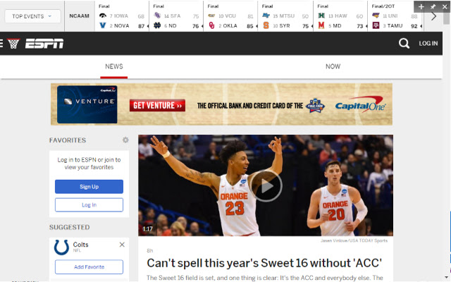 Frameless for ESPN from Chrome web store to be run with OffiDocs Chromium online Frameless for ESPN from Chrome web store to be run with OffiDocs Chromium online
