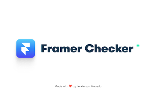 Framer Checker from Chrome web store to be run with OffiDocs Chromium online Framer Checker from Chrome web store to be run with OffiDocs Chromium online