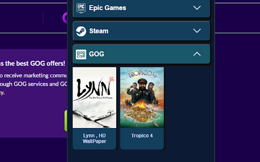 Free Game Deals from Chrome web store to be run with OffiDocs Chromium online Free Game Deals from Chrome web store to be run with OffiDocs Chromium online
