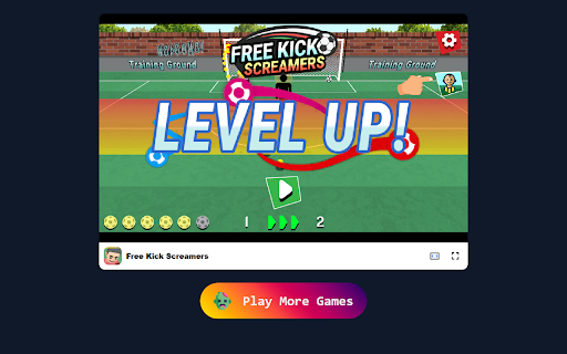 Free Kick Screamers Game Master Precision and Score Stunning Goals! from Chrome web store to be run with OffiDocs Chromium online Free Kick Screamers Game Master Precision and Score Stunning Goals! from Chrome web store to be run with OffiDocs Chromium online