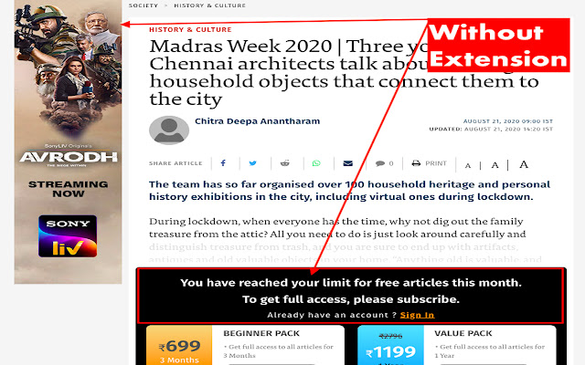 Free TheHindu from Chrome web store to be run with OffiDocs Chromium online Free TheHindu from Chrome web store to be run with OffiDocs Chromium online