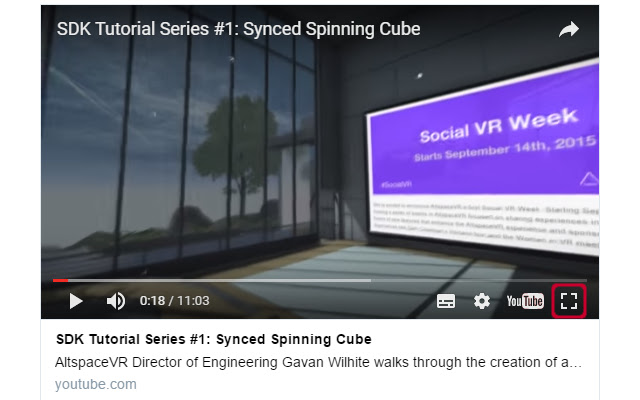 Fullscreen Youtube on Twitter from Chrome web store to be run with OffiDocs Chromium online Fullscreen Youtube on Twitter from Chrome web store to be run with OffiDocs Chromium online