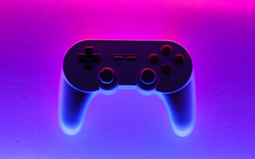Gaming Vibes: Controller on a Blue Purple Pink Gradient from Chrome web store to be run with OffiDocs Chromium online Gaming Vibes: Controller on a Blue Purple Pink Gradient from Chrome web store to be run with OffiDocs Chromium online