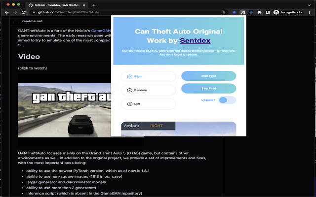 GAN Theft Auto from Chrome web store to be run with OffiDocs Chromium online GAN Theft Auto from Chrome web store to be run with OffiDocs Chromium online