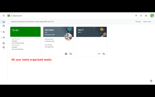 GCTD: Google Classroom To Do List from Chrome web store to be run with OffiDocs Chromium online GCTD: Google Classroom To Do List from Chrome web store to be run with OffiDocs Chromium online