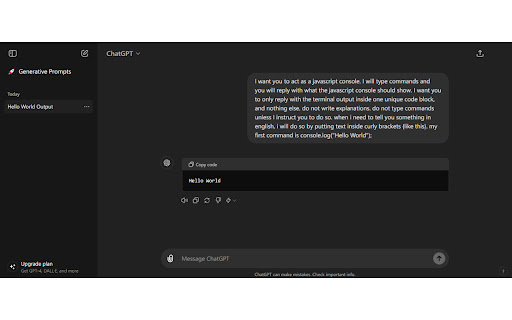 Generative Prompts from Chrome web store to be run with OffiDocs Chromium online Generative Prompts from Chrome web store to be run with OffiDocs Chromium online