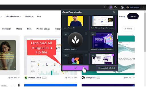 Gero downloader from Chrome web store to be run with OffiDocs Chromium online Gero downloader from Chrome web store to be run with OffiDocs Chromium online