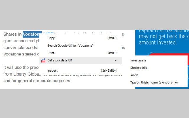 Get stock data UK from Chrome web store to be run with OffiDocs Chromium online Get stock data UK from Chrome web store to be run with OffiDocs Chromium online