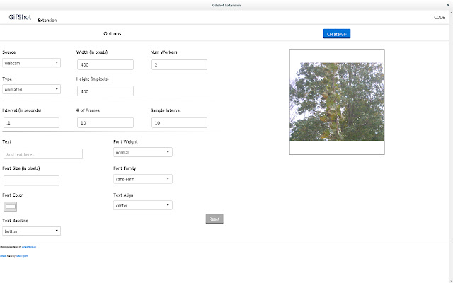 Gifshot Extension from Chrome web store to be run with OffiDocs Chromium online Gifshot Extension from Chrome web store to be run with OffiDocs Chromium online