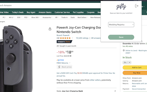 gifty from Chrome web store to be run with OffiDocs Chromium online gifty from Chrome web store to be run with OffiDocs Chromium online