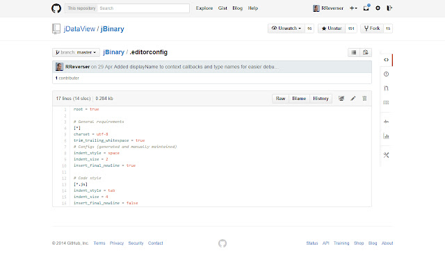 GitHub EditorConfig from Chrome web store to be run with OffiDocs Chromium online GitHub EditorConfig from Chrome web store to be run with OffiDocs Chromium online
