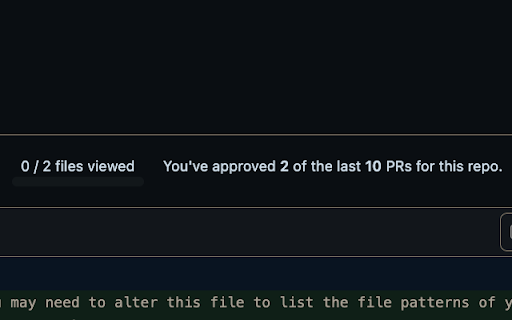 GitHub PR Approval Counter from Chrome web store to be run with OffiDocs Chromium online GitHub PR Approval Counter from Chrome web store to be run with OffiDocs Chromium online