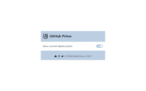 GitHub Prime from Chrome web store to be run with OffiDocs Chromium online GitHub Prime from Chrome web store to be run with OffiDocs Chromium online