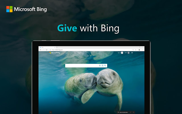 Give with Bing from Chrome web store to be run with OffiDocs Chromium online Give with Bing from Chrome web store to be run with OffiDocs Chromium online