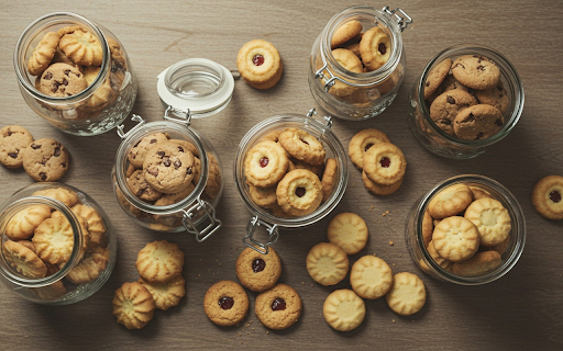 Glass cookie jars from Chrome web store to be run with OffiDocs Chromium online Glass cookie jars from Chrome web store to be run with OffiDocs Chromium online