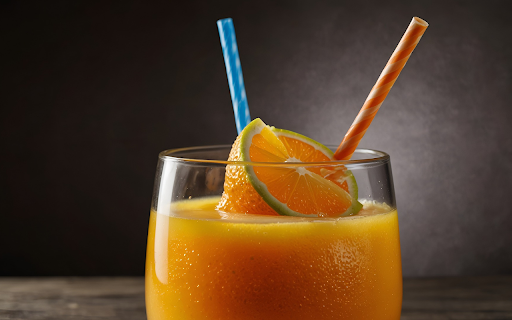 Glass of orange juice and two straws from Chrome web store to be run with OffiDocs Chromium online Glass of orange juice and two straws from Chrome web store to be run with OffiDocs Chromium online
