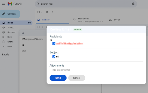 Gmail Send Checklist from Chrome web store to be run with OffiDocs Chromium online Gmail Send Checklist from Chrome web store to be run with OffiDocs Chromium online