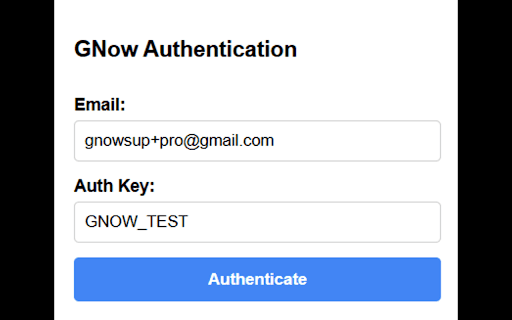 GNow Authentication Manager from Chrome web store to be run with OffiDocs Chromium online GNow Authentication Manager from Chrome web store to be run with OffiDocs Chromium online