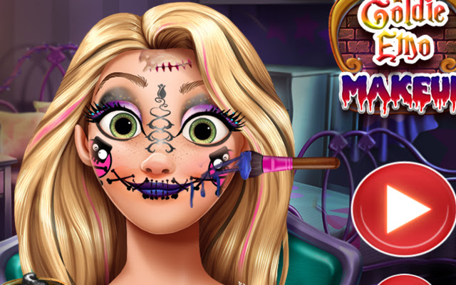 Goldie Emo Makeup Game from Chrome web store to be run with OffiDocs Chromium online Goldie Emo Makeup Game from Chrome web store to be run with OffiDocs Chromium online