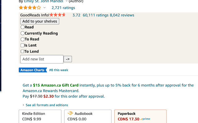 GoodReads Enhancement from Chrome web store to be run with OffiDocs Chromium online GoodReads Enhancement from Chrome web store to be run with OffiDocs Chromium online
