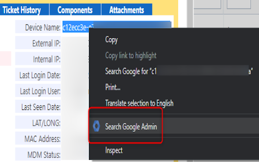 Google Admin Device Search from Chrome web store to be run with OffiDocs Chromium online Google Admin Device Search from Chrome web store to be run with OffiDocs Chromium online