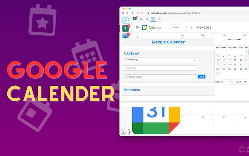 Google Calendar For PC,Windows Mac(Safe Use) from Chrome web store to be run with OffiDocs Chromium online Google Calendar For PC,Windows Mac(Safe Use) from Chrome web store to be run with OffiDocs Chromium online