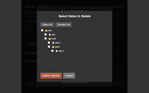 Grok / GPT Prompt Saver from Chrome web store to be run with OffiDocs Chromium online Grok / GPT Prompt Saver from Chrome web store to be run with OffiDocs Chromium online