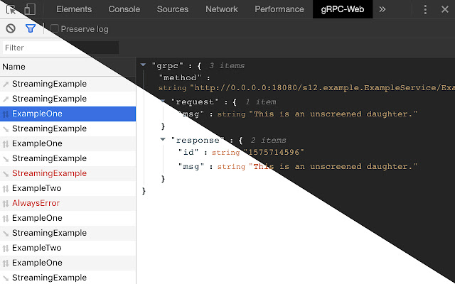 gRPC Gateway Developer Tools from Chrome web store to be run with OffiDocs Chromium online gRPC Gateway Developer Tools from Chrome web store to be run with OffiDocs Chromium online