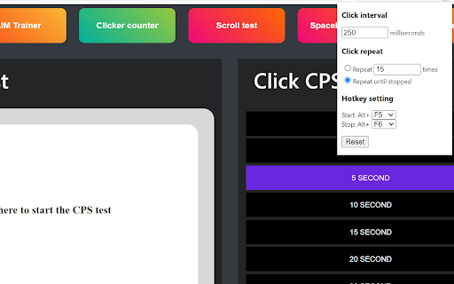 GS Auto Clicker from Chrome web store to be run with OffiDocs Chromium online GS Auto Clicker from Chrome web store to be run with OffiDocs Chromium online