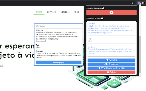 GTM Watson from Chrome web store to be run with OffiDocs Chromium online GTM Watson from Chrome web store to be run with OffiDocs Chromium online