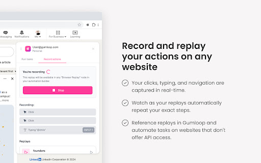 Gumloop from Chrome web store to be run with OffiDocs Chromium online Gumloop from Chrome web store to be run with OffiDocs Chromium online