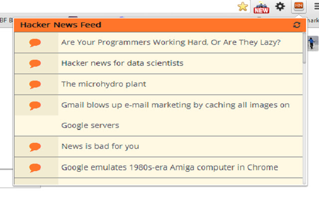 Hacker News Feed from Chrome web store to be run with OffiDocs Chromium online Hacker News Feed from Chrome web store to be run with OffiDocs Chromium online