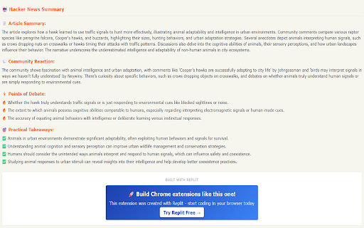 Hacker News Summarizer from Chrome web store to be run with OffiDocs Chromium online Hacker News Summarizer from Chrome web store to be run with OffiDocs Chromium online