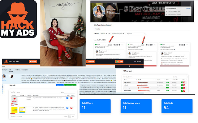 Hack My Ads from Chrome web store to be run with OffiDocs Chromium online Hack My Ads from Chrome web store to be run with OffiDocs Chromium online