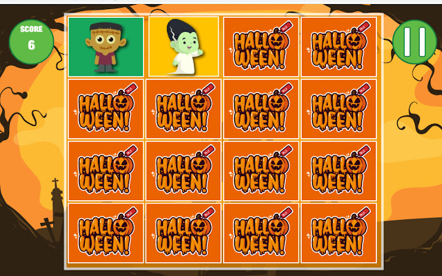 Halloween Memory from Chrome web store to be run with OffiDocs Chromium online Halloween Memory from Chrome web store to be run with OffiDocs Chromium online