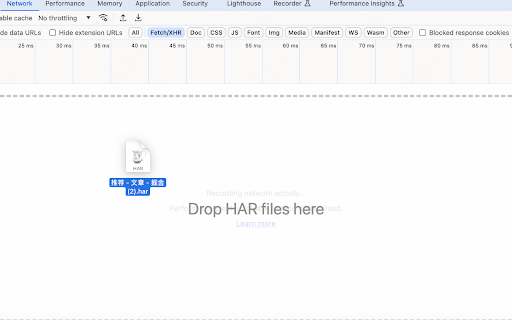 HAR Debugger from Chrome web store to be run with OffiDocs Chromium online HAR Debugger from Chrome web store to be run with OffiDocs Chromium online