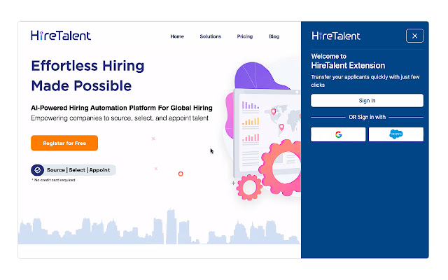 HireTalent Extension from Chrome web store to be run with OffiDocs Chromium online HireTalent Extension from Chrome web store to be run with OffiDocs Chromium online