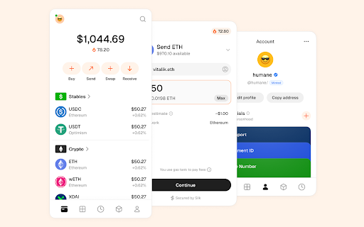 Human Wallet from Chrome web store to be run with OffiDocs Chromium online Human Wallet from Chrome web store to be run with OffiDocs Chromium online