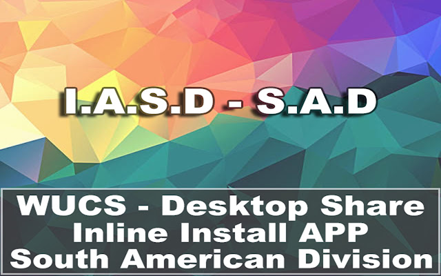 IASD WUCS Desktop Streamer from Chrome web store to be run with OffiDocs Chromium online IASD WUCS Desktop Streamer from Chrome web store to be run with OffiDocs Chromium online