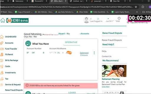 IDBI no session expire from Chrome web store to be run with OffiDocs Chromium online IDBI no session expire from Chrome web store to be run with OffiDocs Chromium online