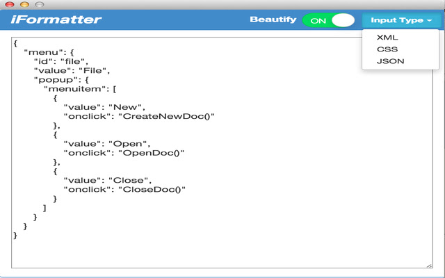 iFormatter from Chrome web store to be run with OffiDocs Chromium online iFormatter from Chrome web store to be run with OffiDocs Chromium online