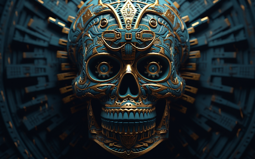 illustrated skull aztec style from Chrome web store to be run with OffiDocs Chromium online illustrated skull aztec style from Chrome web store to be run with OffiDocs Chromium online