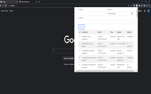 Informacion Tickets from Chrome web store to be run with OffiDocs Chromium online Informacion Tickets from Chrome web store to be run with OffiDocs Chromium online