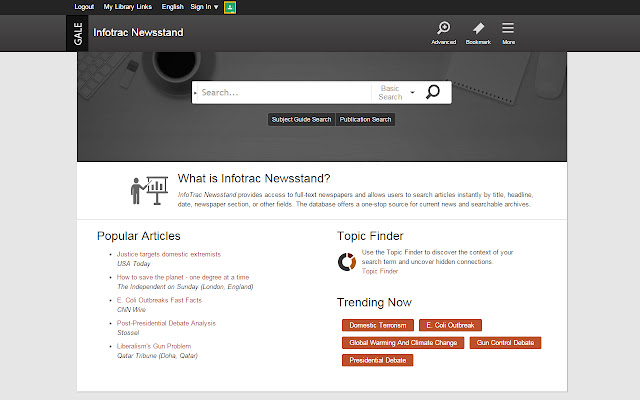 InfoTrac Newsstand from Chrome web store to be run with OffiDocs Chromium online InfoTrac Newsstand from Chrome web store to be run with OffiDocs Chromium online