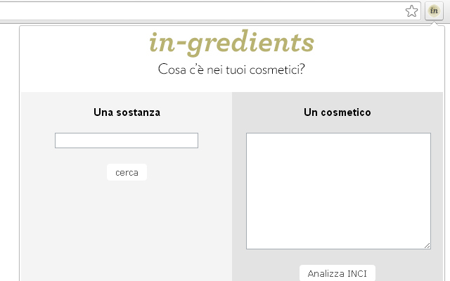 in gredients Biofficina Toscana from Chrome web store to be run with OffiDocs Chromium online in gredients Biofficina Toscana from Chrome web store to be run with OffiDocs Chromium online