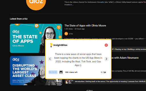 InsightBites from Chrome web store to be run with OffiDocs Chromium online InsightBites from Chrome web store to be run with OffiDocs Chromium online