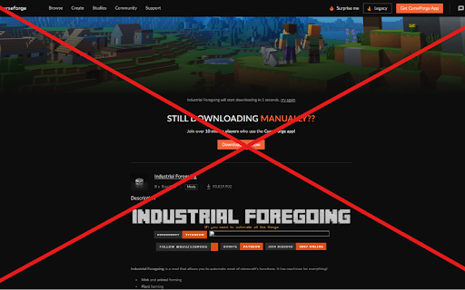 Instant Download for CurseForge from Chrome web store to be run with OffiDocs Chromium online Instant Download for CurseForge from Chrome web store to be run with OffiDocs Chromium online